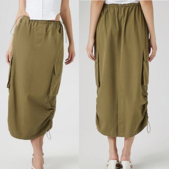 NWT Forever 21 Cargo Skirt - Picture 3 of 8
